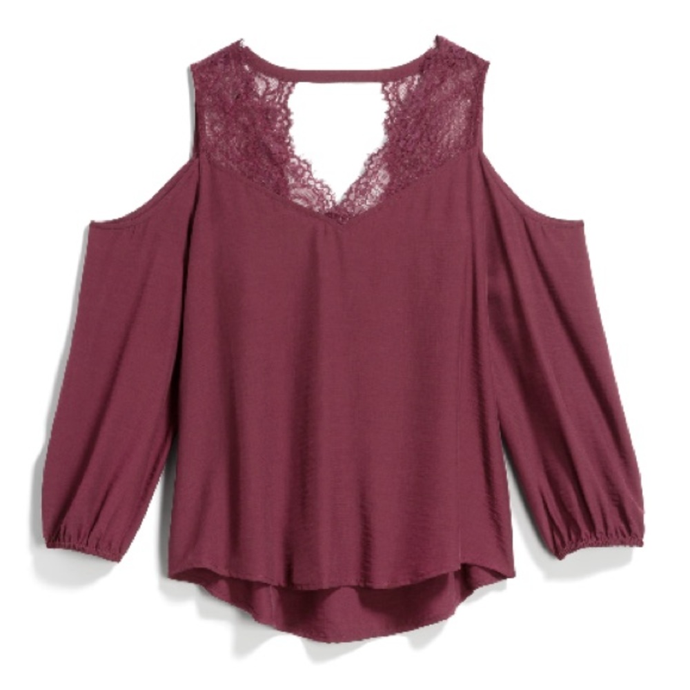 Sophie Rue - Grove Lace Cold Shoulder blouse